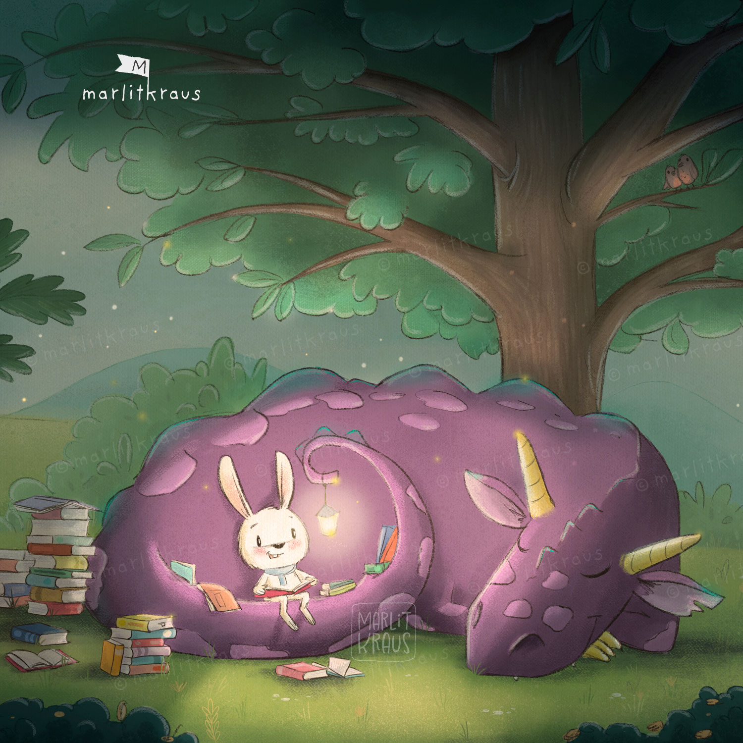 Hase und Drache - 2025 freie Arbeit