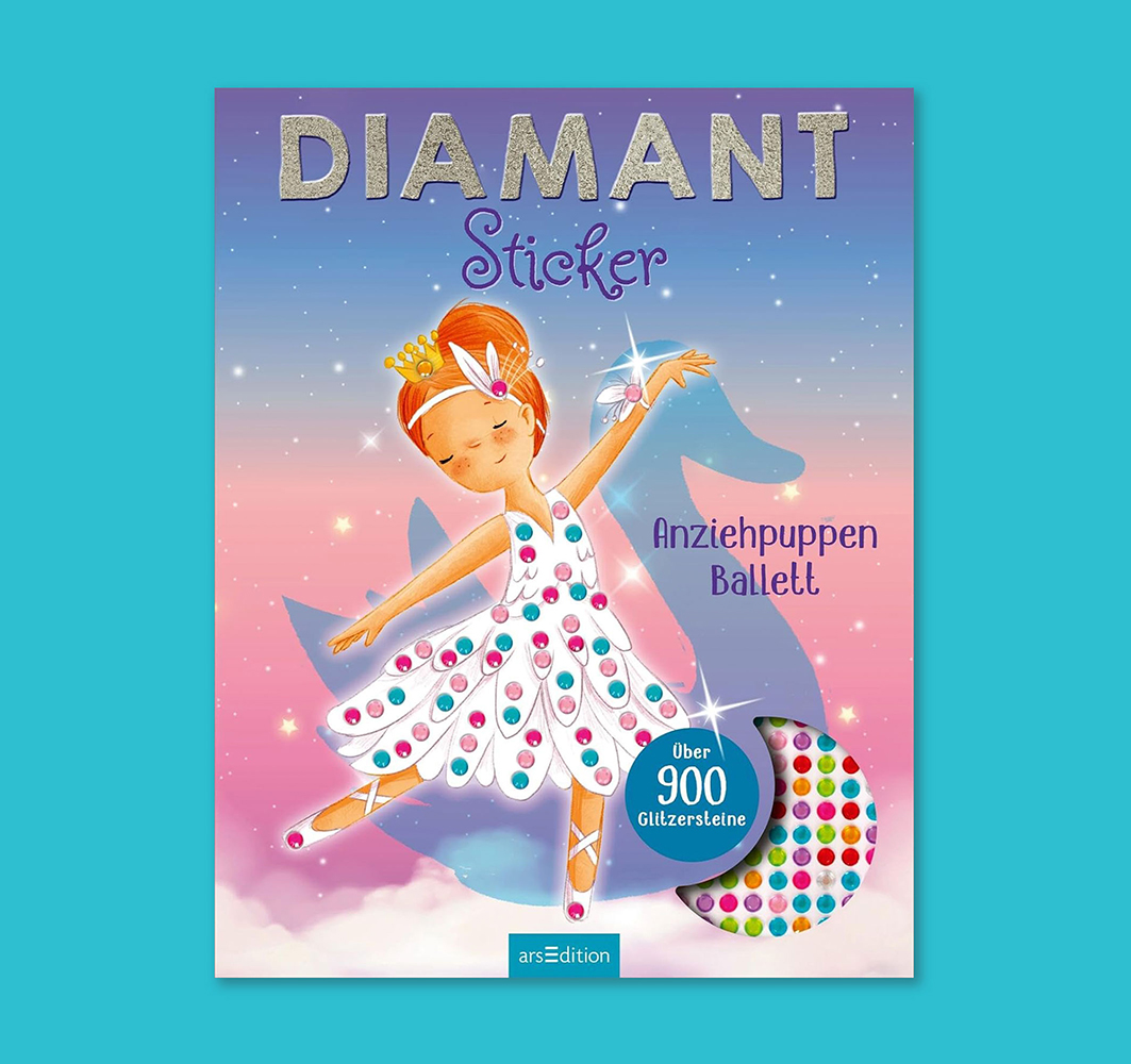 2024 arsEdition Diamantsticker Anziehpuppen – Ballett