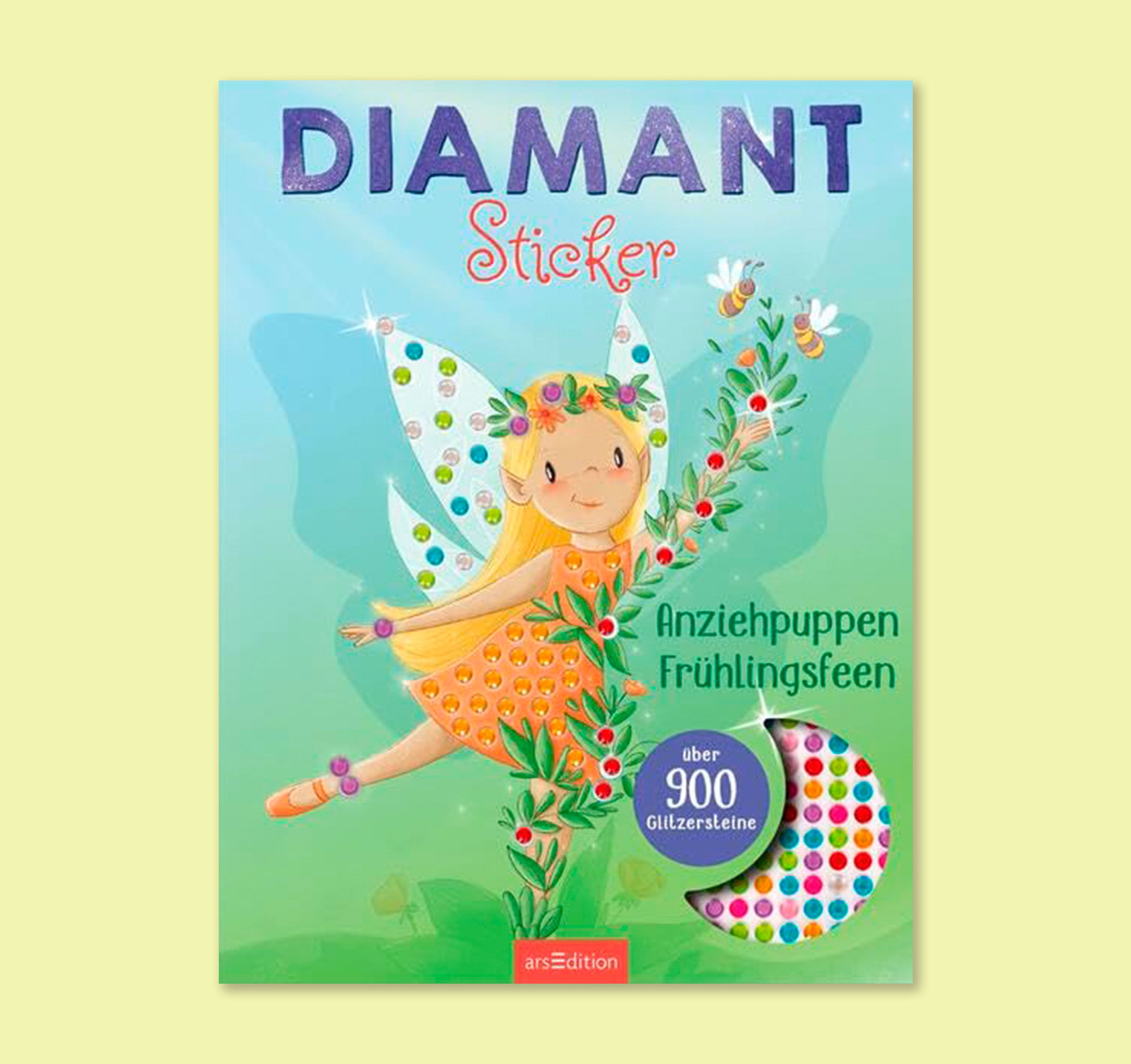 arsEdition Diamantsticker Anziehpuppen – Fr&uuml;hlingsfeen
