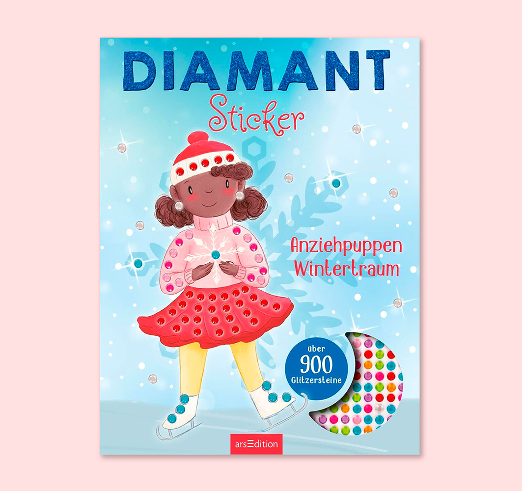 arsEdition Diamantsticker Anziehpuppen – Wintertraum