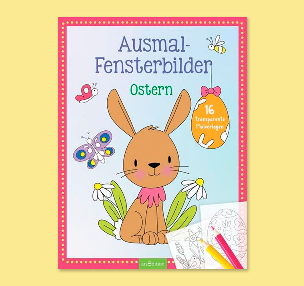 arsEdition Ausmalfensterbilder Ostern